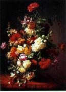 unknow artist Floral, beautiful classical still life of flowers.053 painting